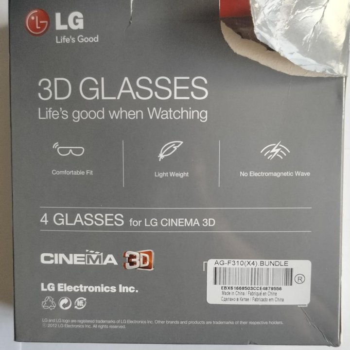 3D очки LG