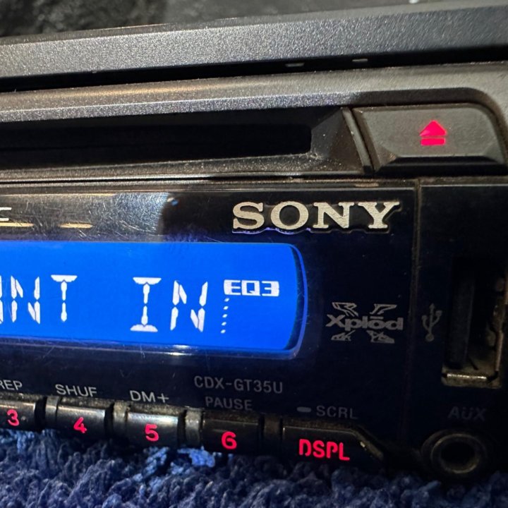 Магнитола Sony CDX GT35U