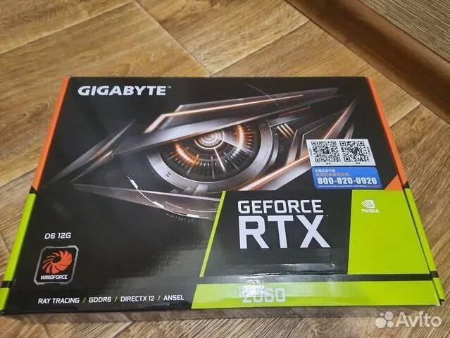 Продам видеокарту RTX 2060 12G