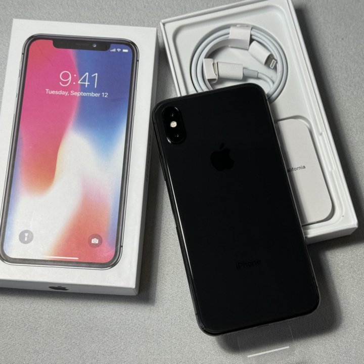 iPhone X , 64gb , Space Gray