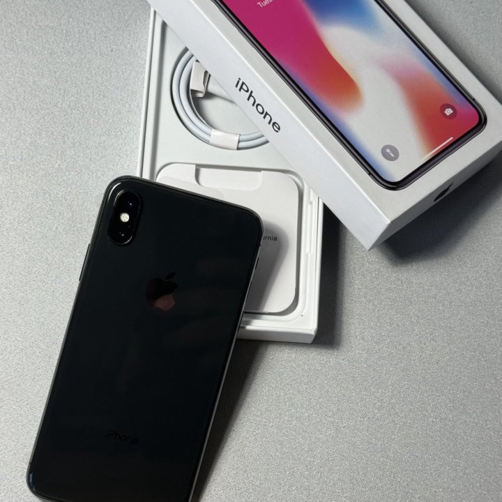 iPhone X , 64gb , Space Gray