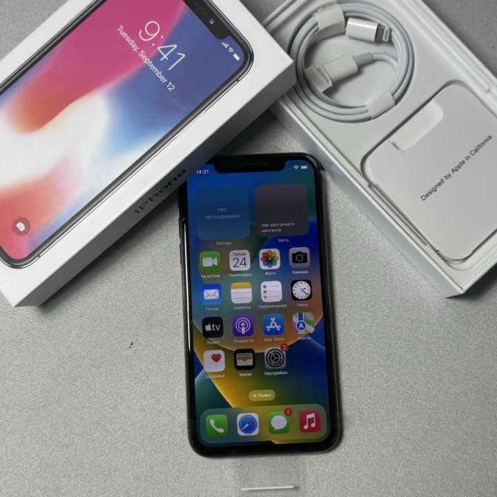 iPhone X , 64gb , Space Gray