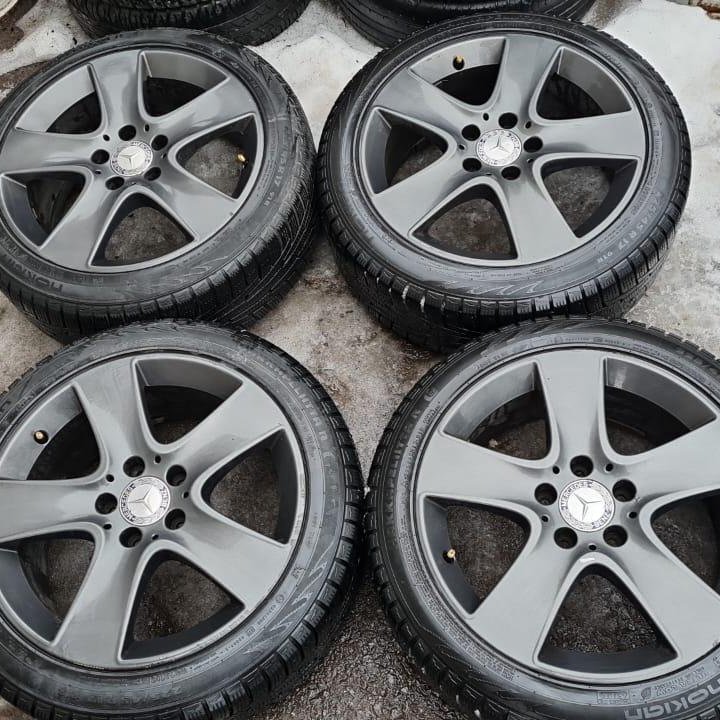 Диски литые Mercedes б-у R17 5x112 4-2-1шт подбор