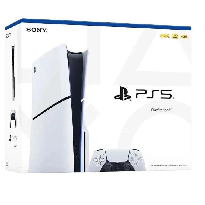 PlayStation 5 Slim 1TB (PS5) с дисководом (Новая)