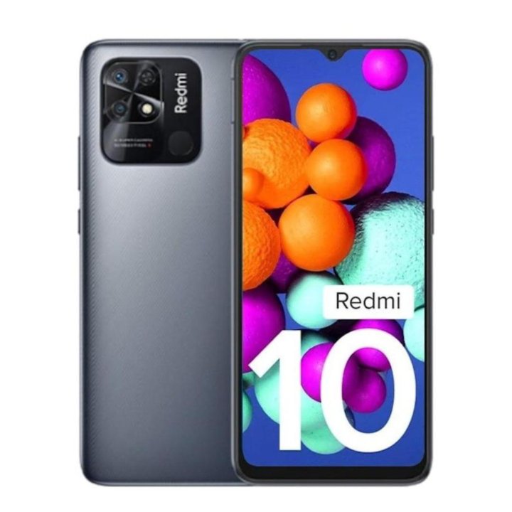 Xiaomi Redmi 10C 64GB (Новый.Гарантия)