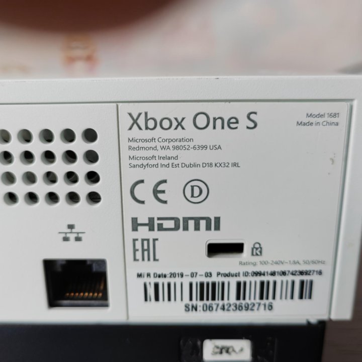 Xbox one на 1 tb