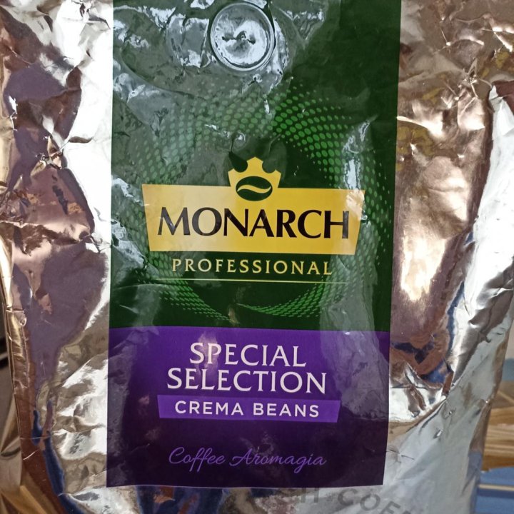 Новый кофе зерновой Monarch Proffecional