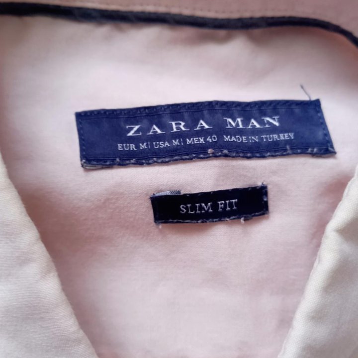 Мужская рубашка Zara man slim fit '40'