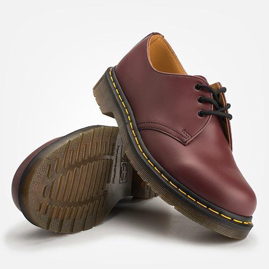 DR MARTENS 1461 CHERRY RED