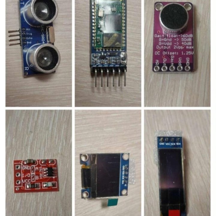 Arduino nano Atmega 328 и другие модули и датчики