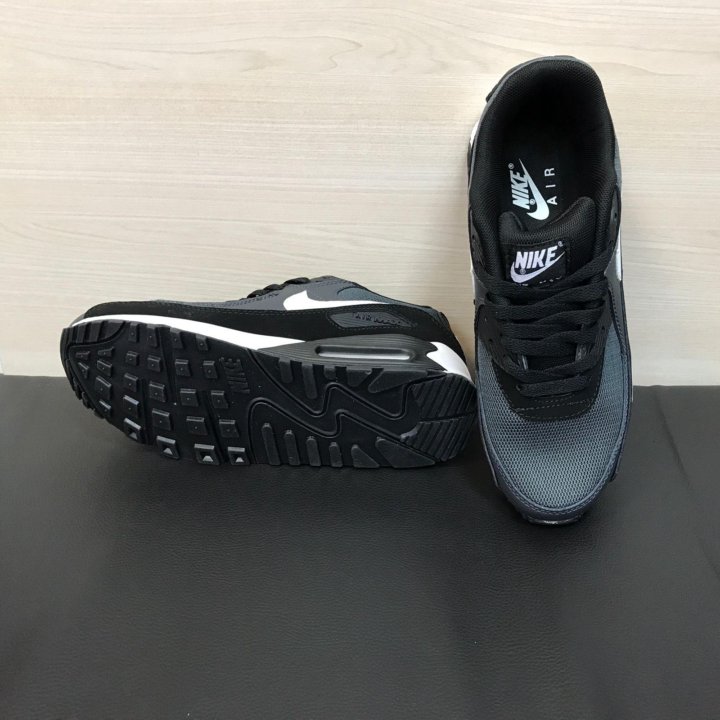 Кроссовки Nike Air Max 90 серые мужские