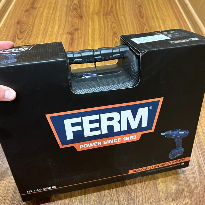 Аккумуляторный ударный гайковерт FERM CDM1127