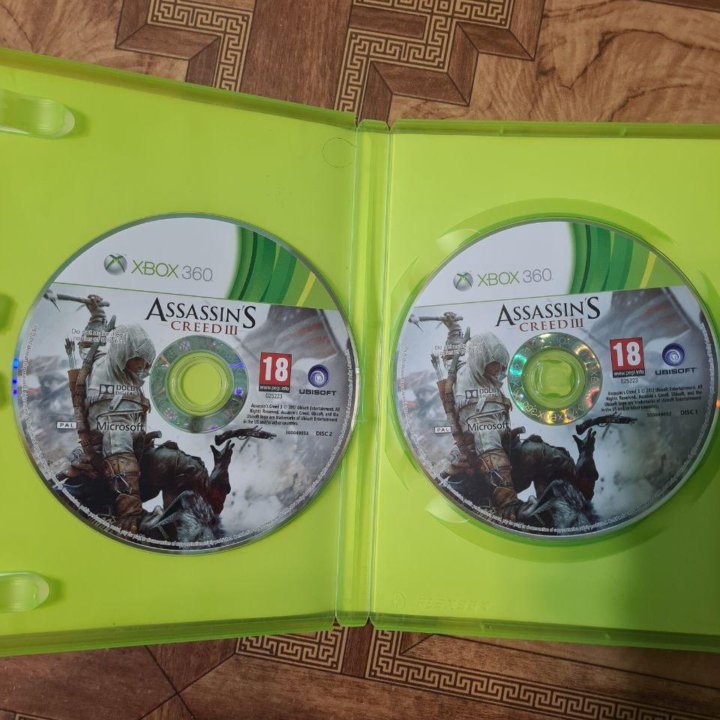 Assassins Creed 3 Xbox 360 лицензия