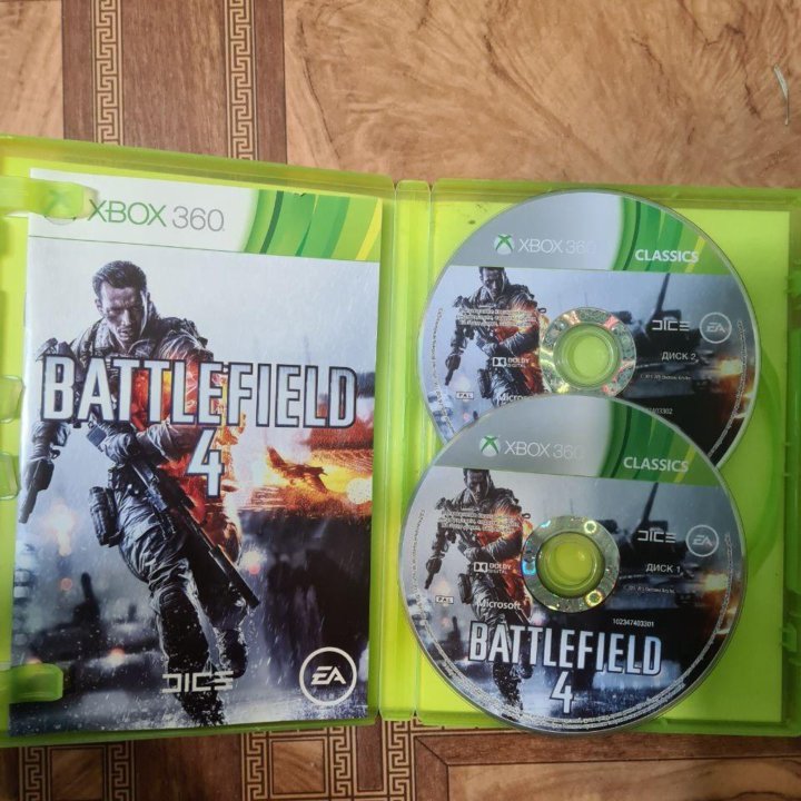 Battlefield 4 Xbox 360 лицензия