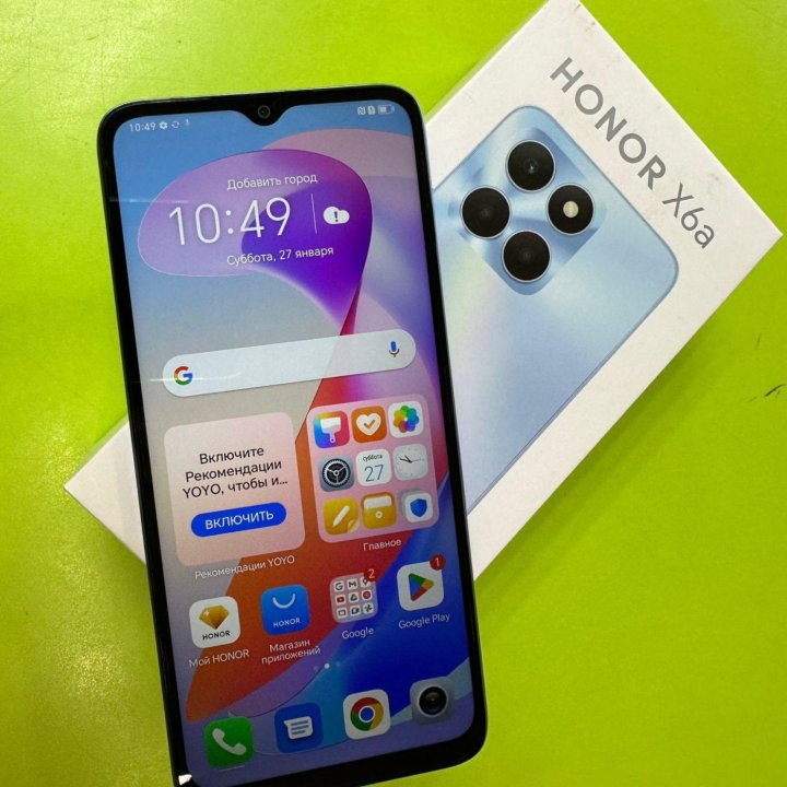 Honor X6а - 4/128Gb 5000mAh 6.5