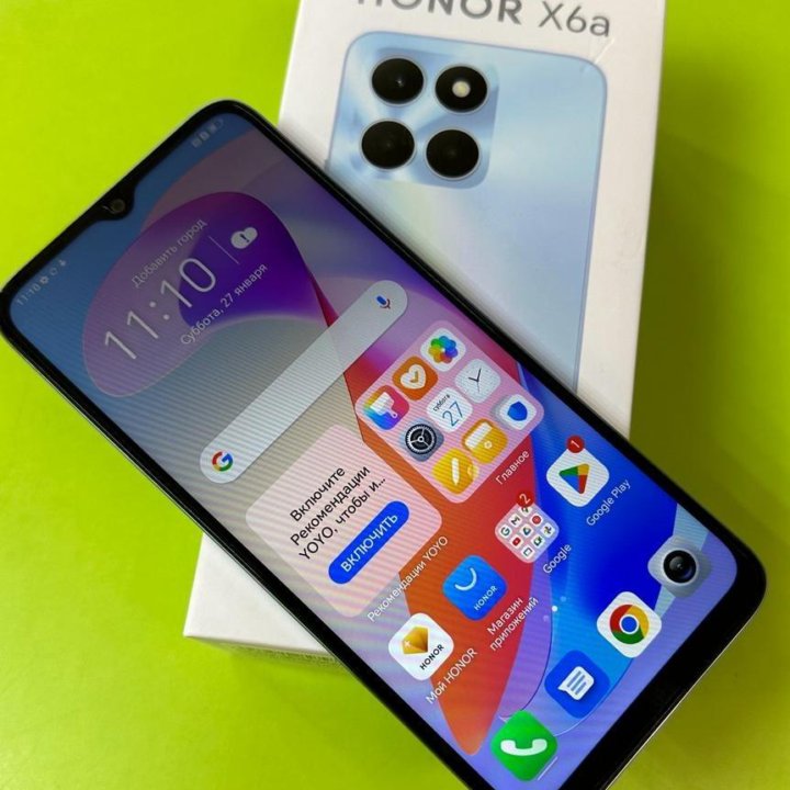 Honor X6а - 4/128Gb 5000mAh 6.5