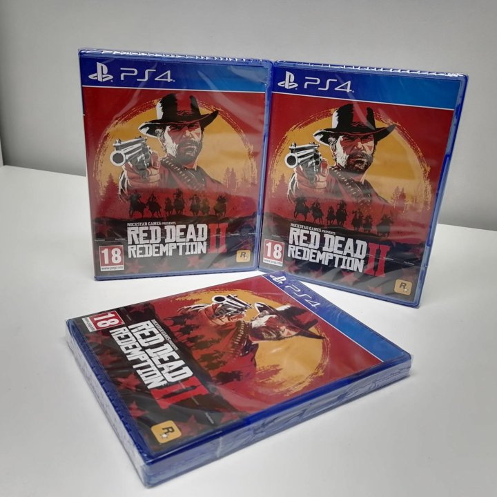 Red Dead Redemption 2 Новый PS4 /PS5