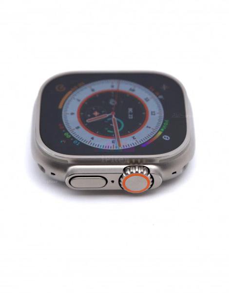 Часы Apple Watch Ultra GPS 49mm Titanium Case/Yellow-Beige Trail Loop M/L (MQFU3)