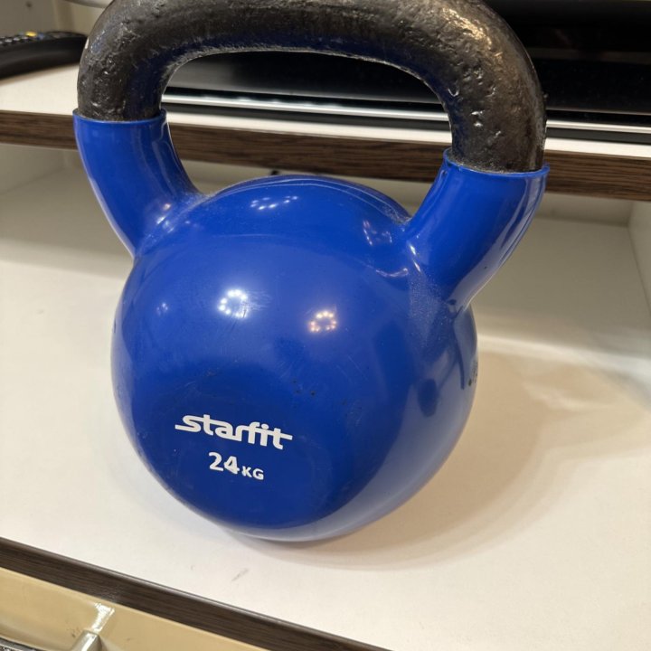 Гиря виниловая Starfit 24 кг