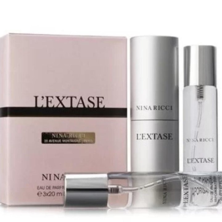 ПАРФЮМ ЖЕНСКИЙ 3×20 МЛ NINA RICCI L'EXTASE