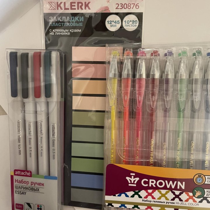 Цветные ручки Линеры Новые 2 набора Hatber 12 цв