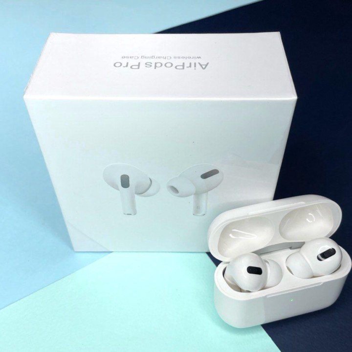 Наушники Apple AirPods Pro новые +чехол