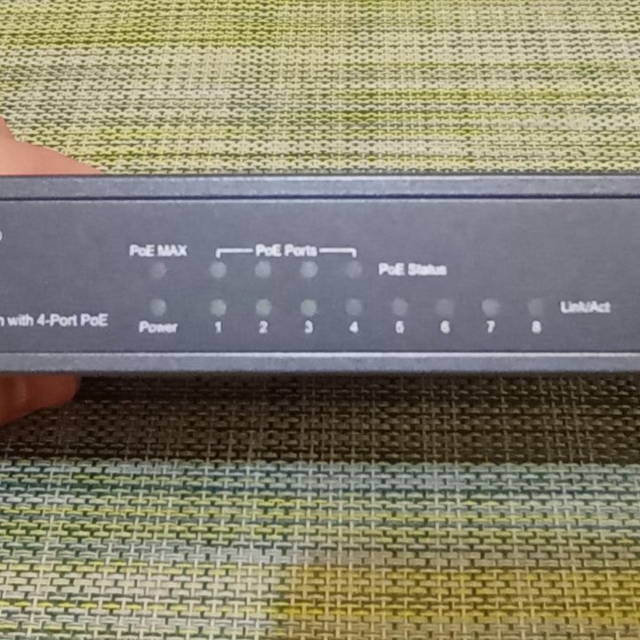 Коммутатор (PoE) TP-Link TL-SF1008P Ver.4.0