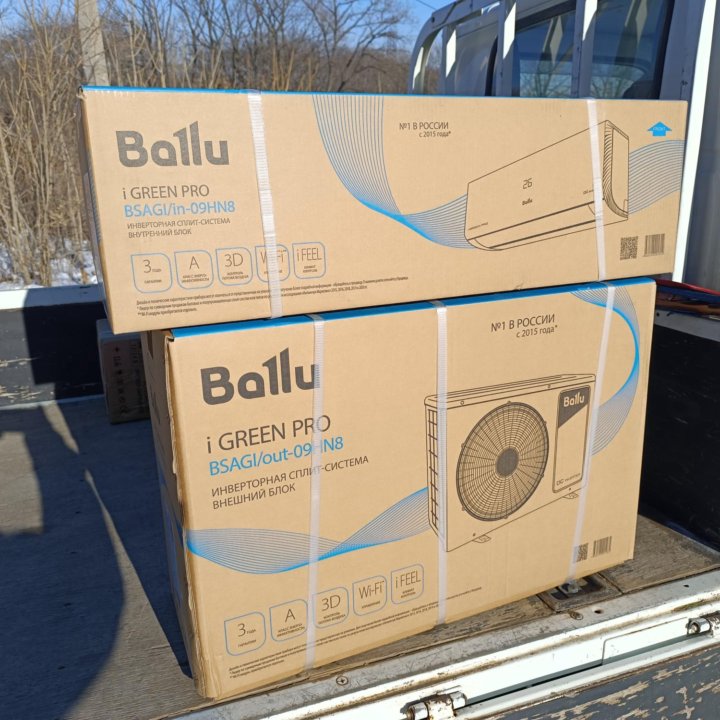 Кондиционер Ballu iGreen Pro Bsagi-09HN8 Инвертор