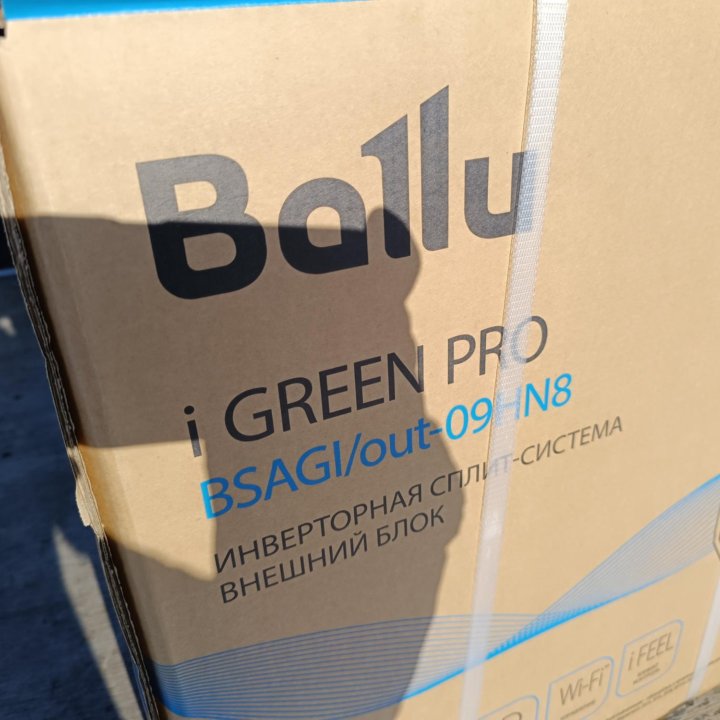 Кондиционер Ballu iGreen Pro Bsagi-09HN8 Инвертор