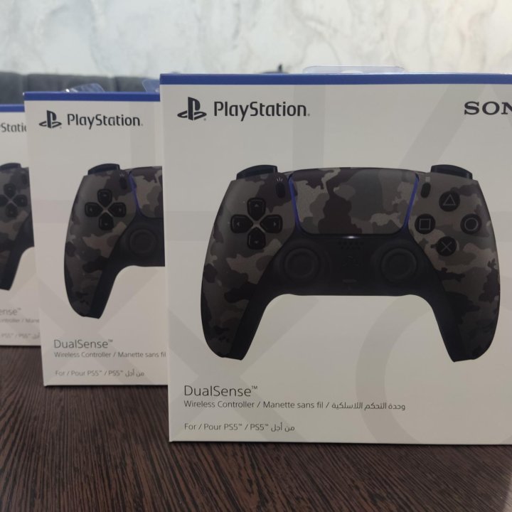 Джойстик PS5 Grey Camouflage новый