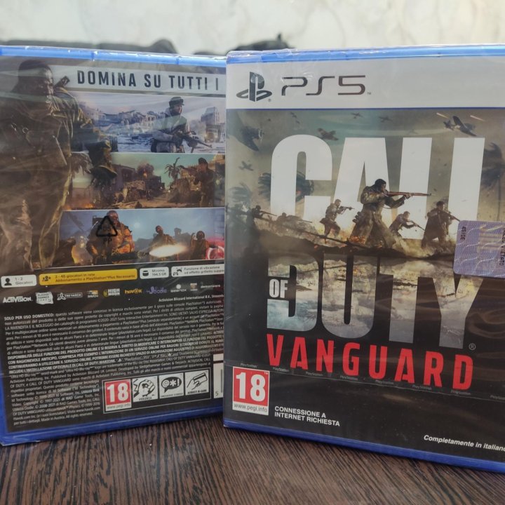 Call of Duty Vanguard PS5 диск