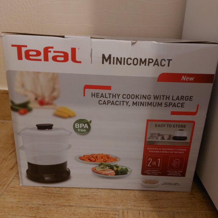 Пароварка Tefal новая