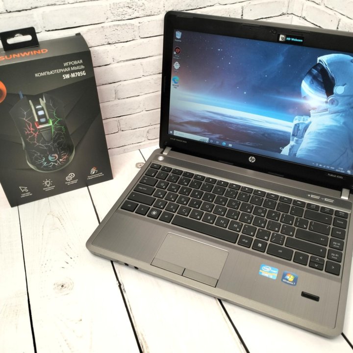 Металлический HP ProBook i3-2370M/ RAM 8/ SSD