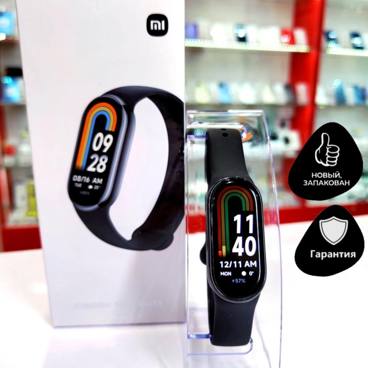 Xiaomi Mi Band 8 Black Новый с Гарантией!