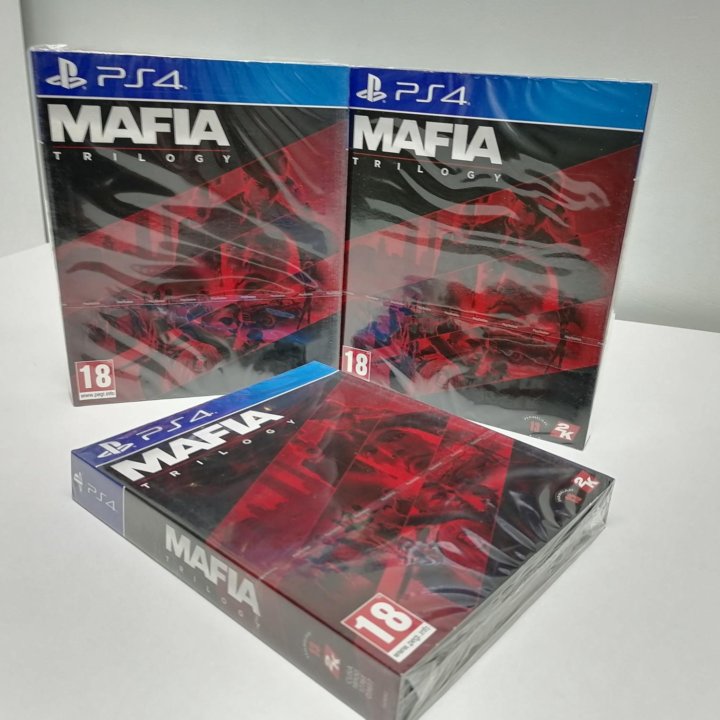 Mafia trilogy Новый PS4 /PS5