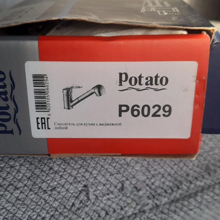 Смеситель для кухни Potato P6029