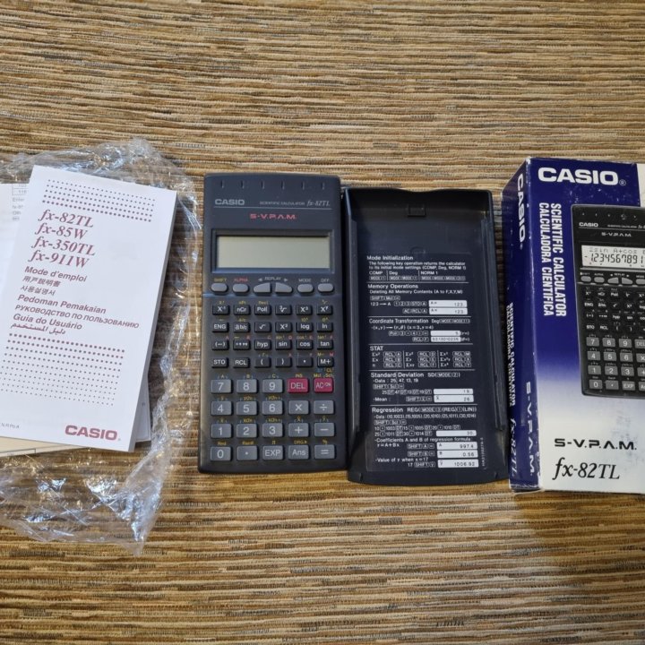 Инженерный калькулятор casio fx-82TL