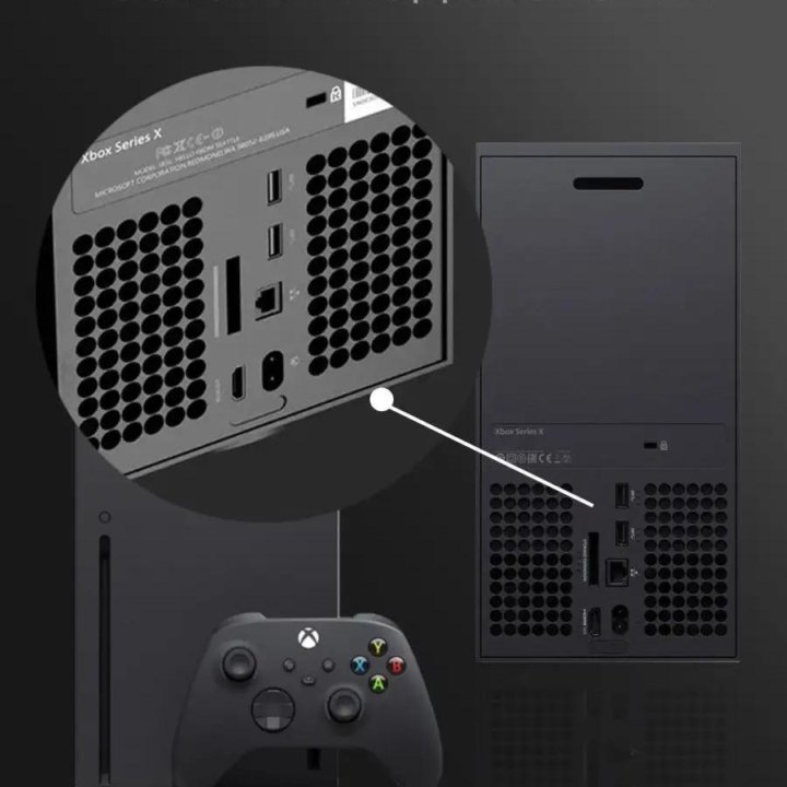 Xbox Series X 1TB с дисководом, EU-кабель (Новая)