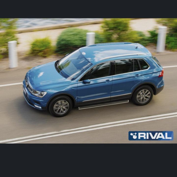 Пороги Rival OE Style на Volkswagen Tiguan 2017-н.