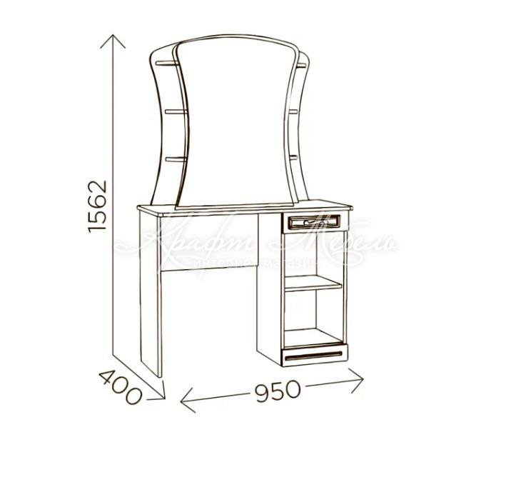 Стол туалетный М6 Гертруда