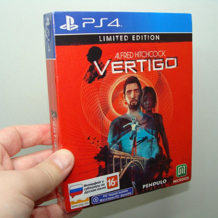 Alfred Hitchcock Vertigo PS4 PS5 Limited Edition