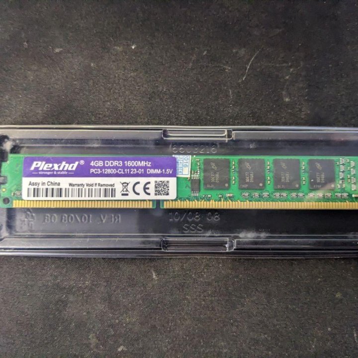 Оперативная память Plexhd ddr3 4gb 1600mhz