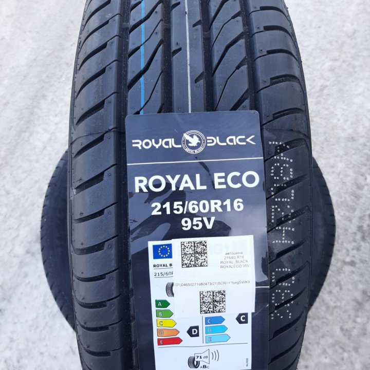 Новые! 215/60 R16 95V Royal Black Royal Eco