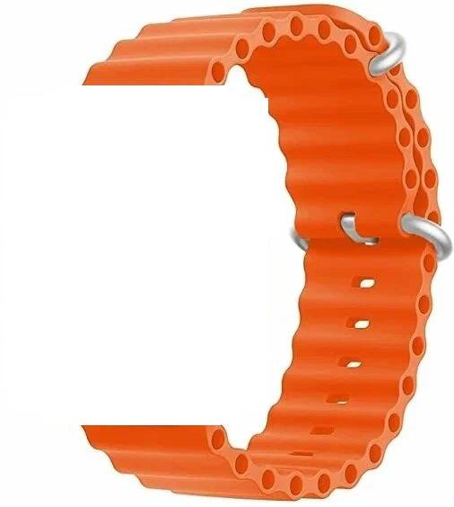 Ремешок для Apple Watch 42/44/45/49mm Ocean Band Orange