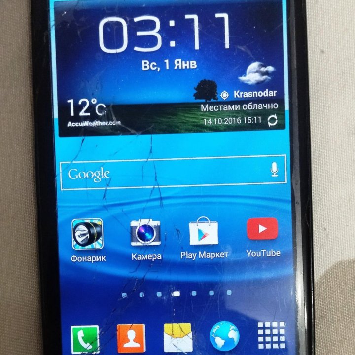 Продаю б/у смартфон Samsung Galaxy SIII GT 19300