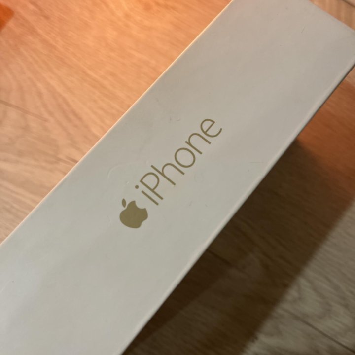Коробка от iPhone 6 gold.
