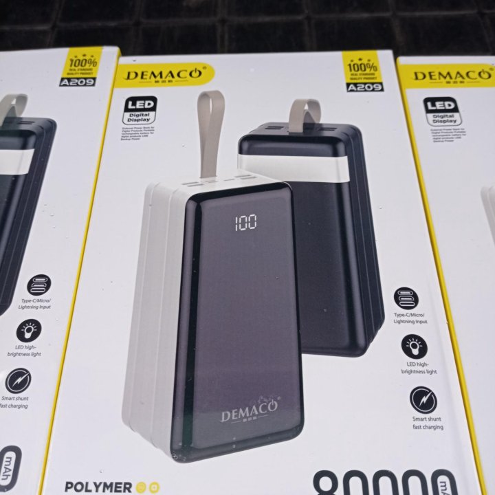 Power Bank Павербанк на 80000 Mah