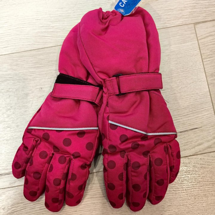 Перчатки зимние для девочки 8-10 лет