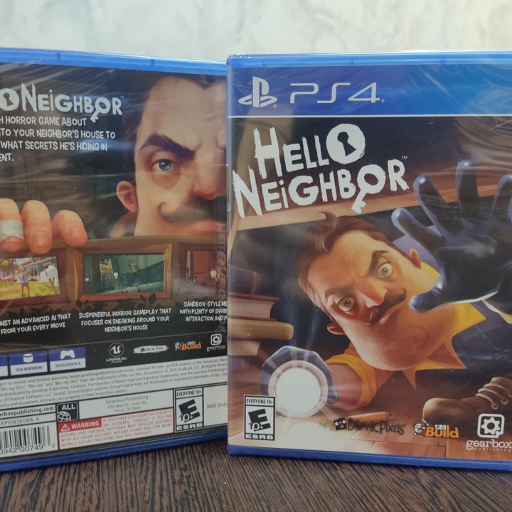 Hello Neighbor(Привет Сосед) PS4/PS5 диск