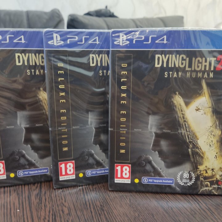 Dying Light 2 Deluxe Edition PS4/PS5 диск